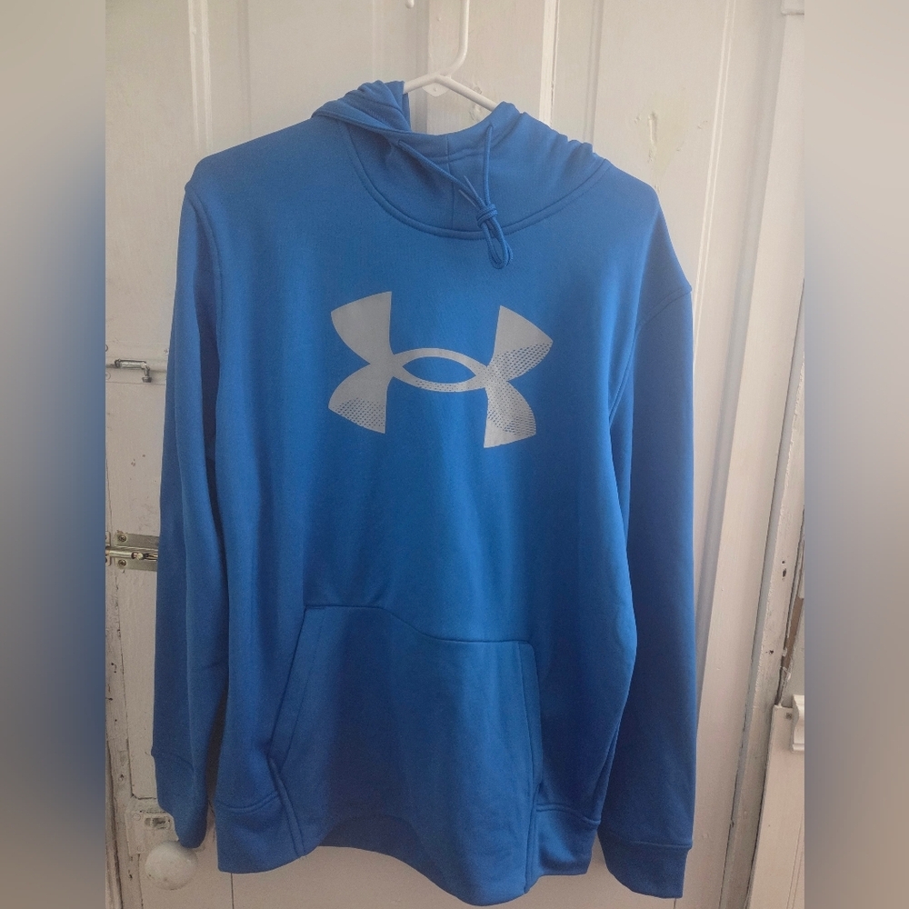 NWT Under Armour Men's Blue Hoodie Size Medium